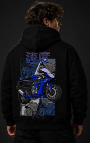 Yamaha R1 Ride the Blue Hoodie