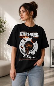 Space Explorer Tee Black