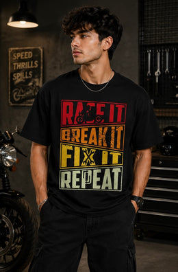 Built to Ride Tee Black