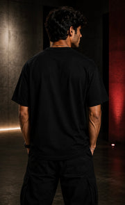 Inferno Skull Tee Black
