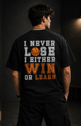 Basketball Motivation Tee Black