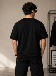 Trust No One Graphic Tee Black