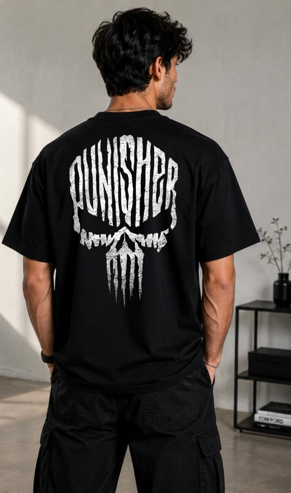 Crimson Punisher Tee Black