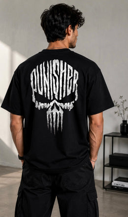 Crimson Punisher Tee Black