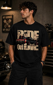 Ride or Die Tee Black