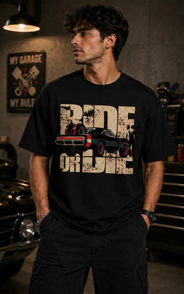 Ride or Die Tee Black