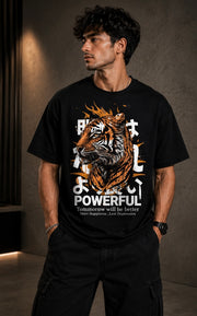 Tiger Spirit Tee Black