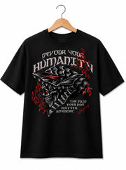 Demonic Skull Tee Black