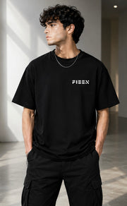 Dark Knight Back Print Tee Black