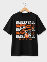 Court Born Tee Black