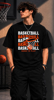 Court Born Tee Black