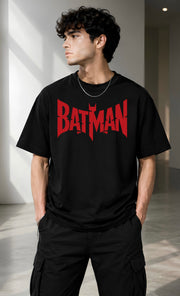 Batman design Tee Black