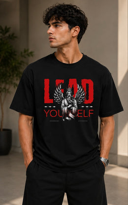 Lord Yourself Graphic Tee Black