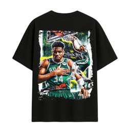 Greek Freak Dominance – Giannis Antetokounmpo Graphic T-Shirt