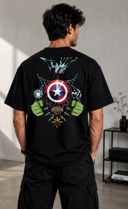 Avengers United Tee Black