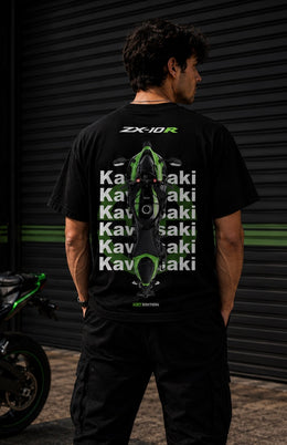 Zx10r - Track Spirit Tee Black