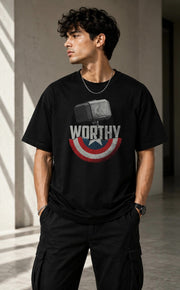Worthy of Thunder Tee Black